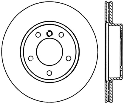 StopTech Cryostop Premium High Carbon Rotor; Front