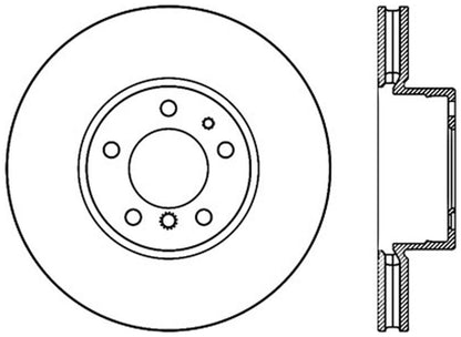 StopTech Cryostop Premium High Carbon Rotor; Front