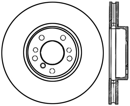 StopTech Cryostop Premium High Carbon Rotor; Front