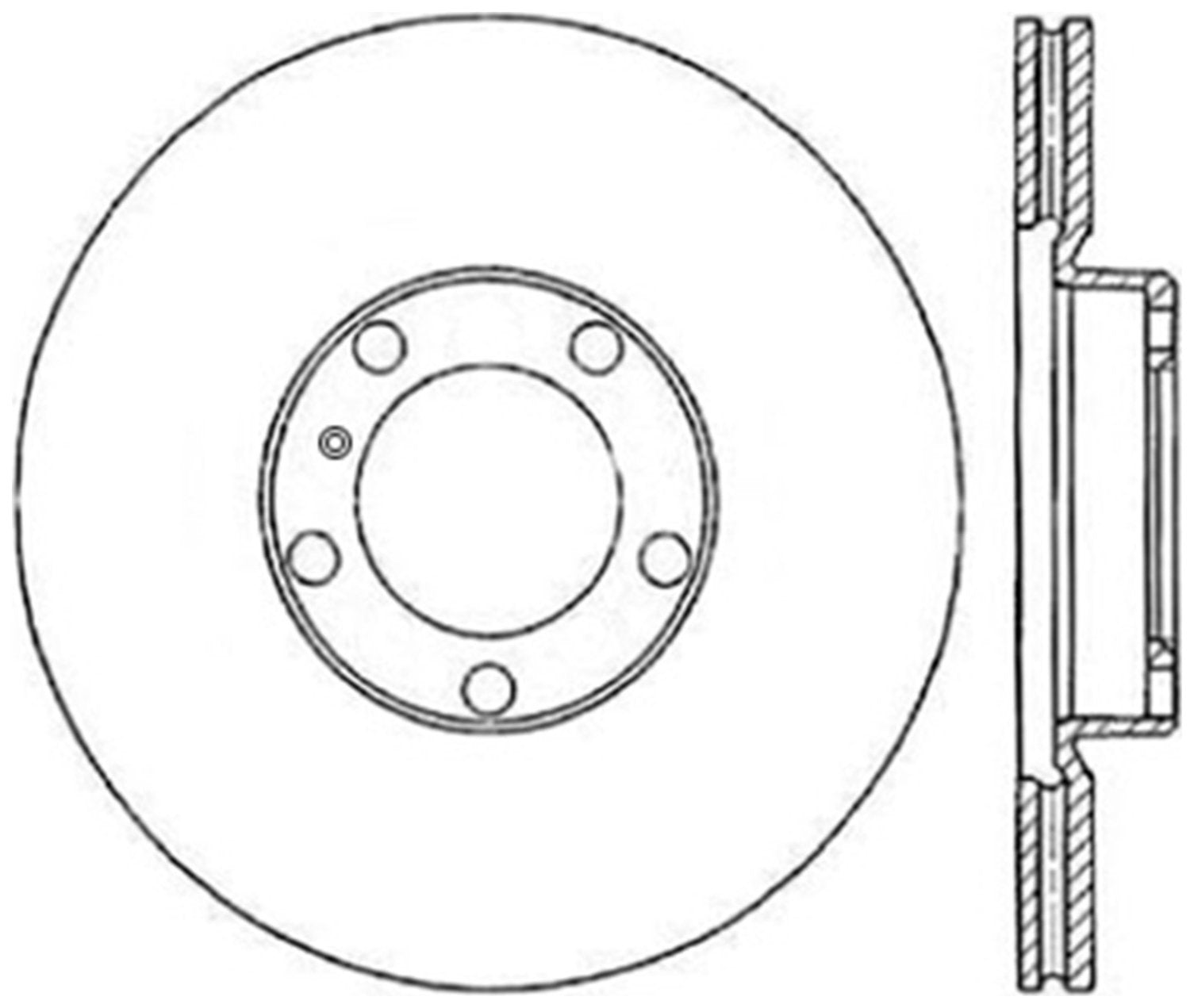 StopTech Cryostop Premium High Carbon Rotor; Front
