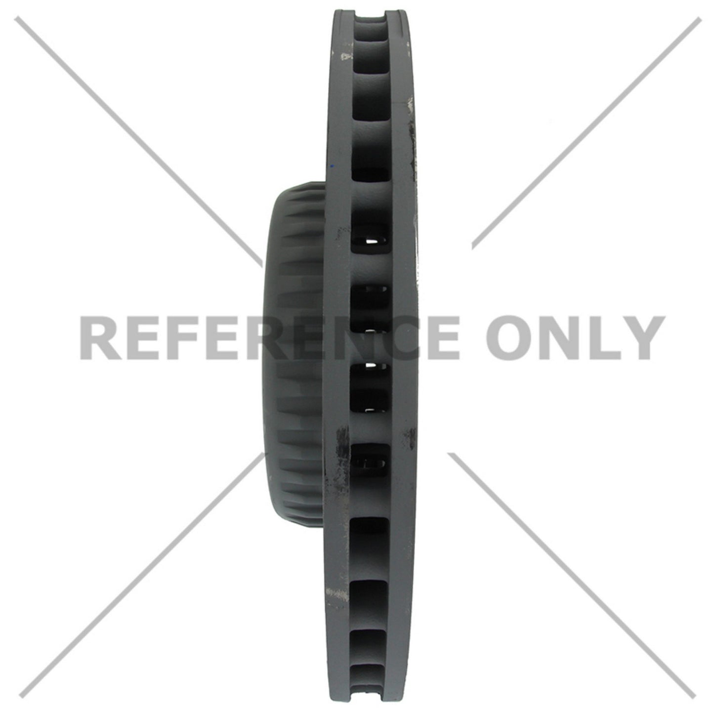 Centric Parts Disc Brake Rotor High Carbon Alloy with Advanced Metallurgy 125.35164