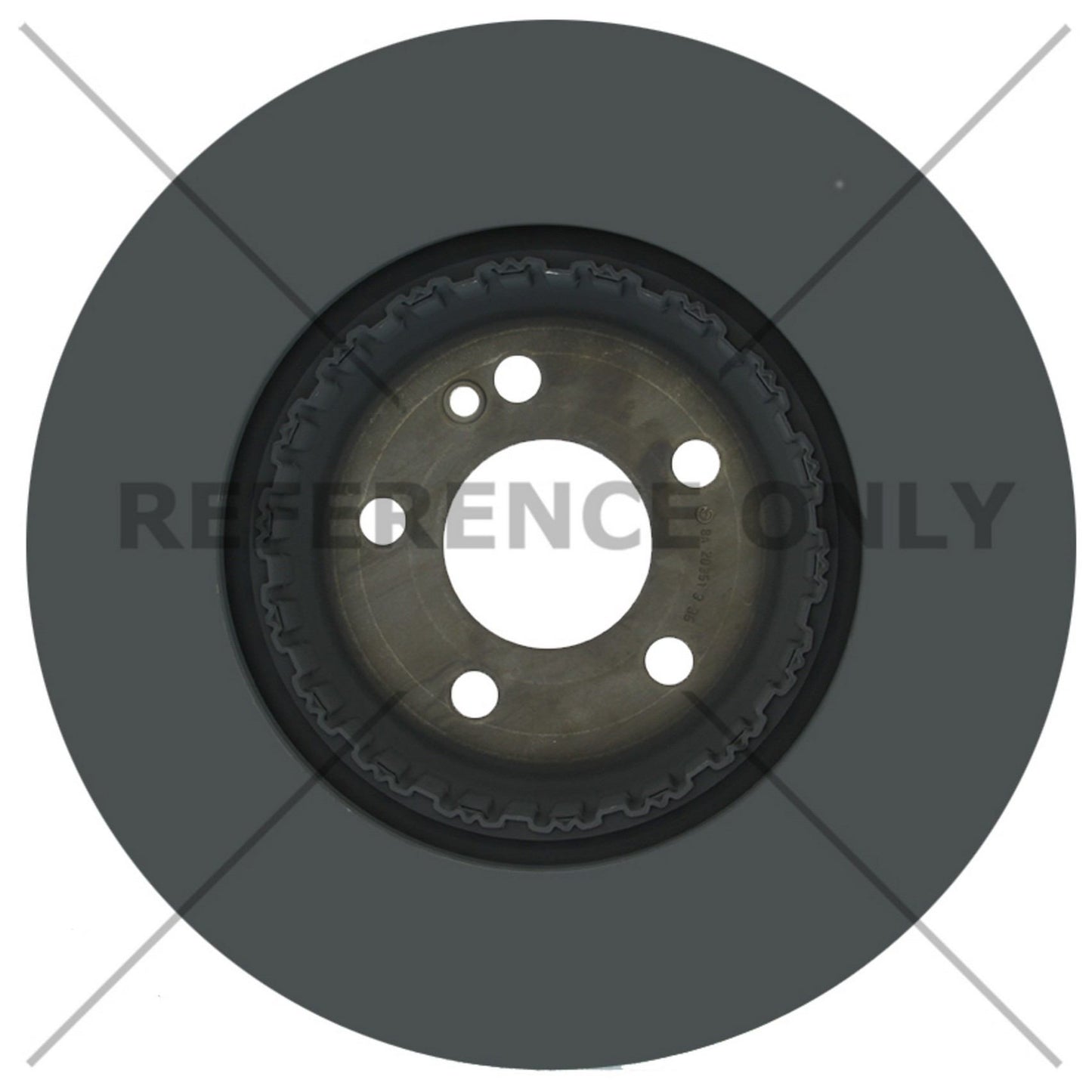 Stoptech Centric 16-17 Mercedes GLC300 / 2017 Mercedes-Benz E300 (Except AMG) Premium Rear Brake Rotor 125.35165