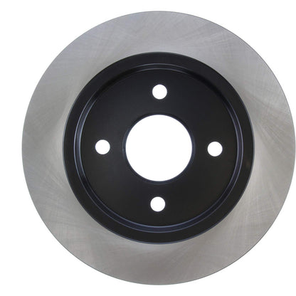 Centric Parts Disc Brake Rotor High Carbon Alloy with Advanced Metallurgy for 2019-2014 Ford Fiesta, 2007-2001 Focus 125.61070