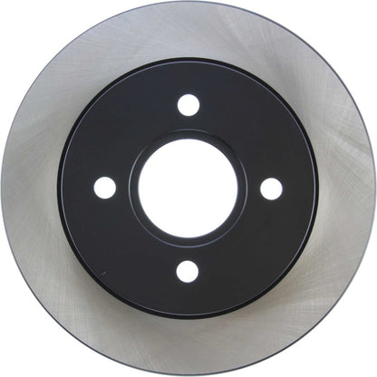 Centric Parts Disc Brake Rotor High Carbon Alloy with Advanced Metallurgy for 2019-2014 Ford Fiesta, 2007-2001 Focus 125.61070