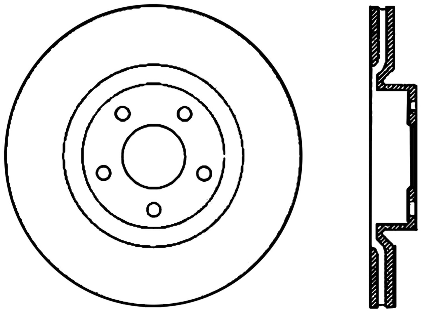 Stoptech 08-13 Chevrolet Corvette Cryo Slotted Front Sport Brake Rotor 125.62085CRY