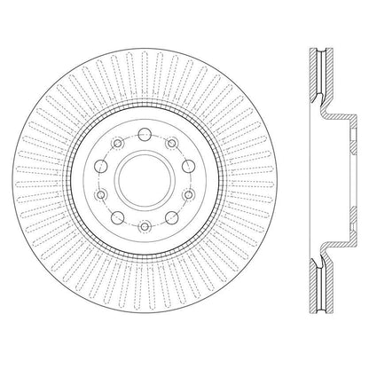 Stoptech Centric Premium High-Carbon Rotor 125.62150