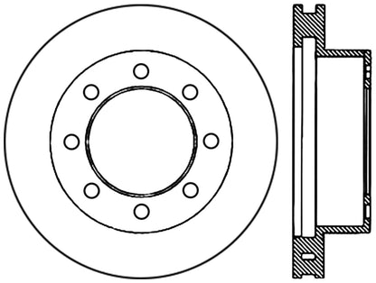 StopTech Cryostop Premium High Carbon Rotor; Front
