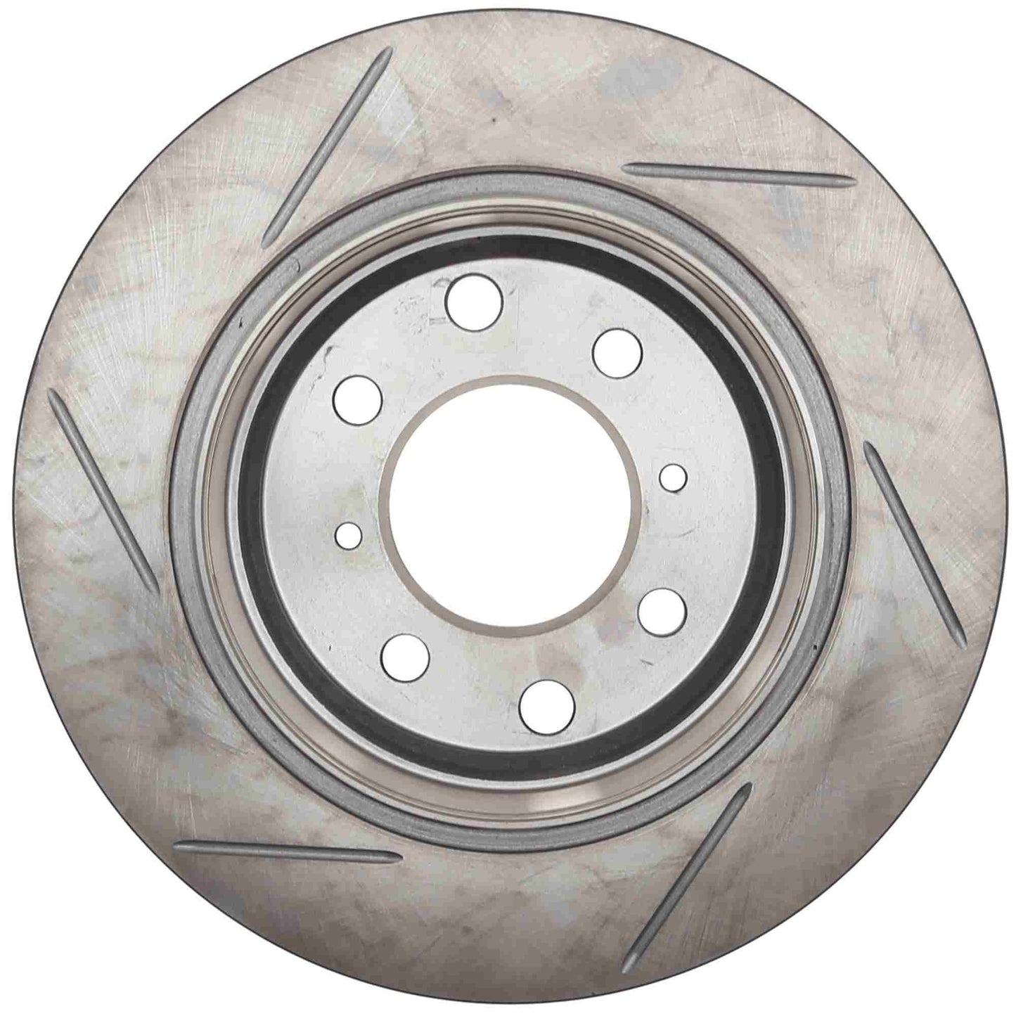 StopTech Sport Slotted Brake Rotor; Rear Left