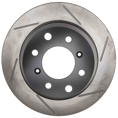 StopTech Sport Slotted Brake Rotor; Rear Left