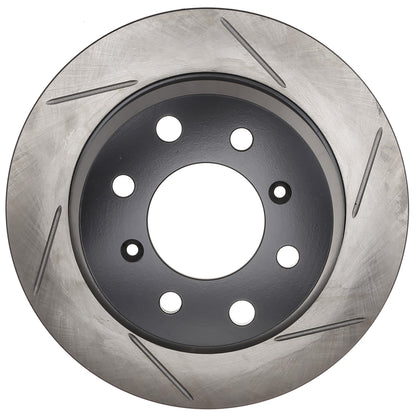 StopTech Sport Slotted Brake Rotor; Rear Left