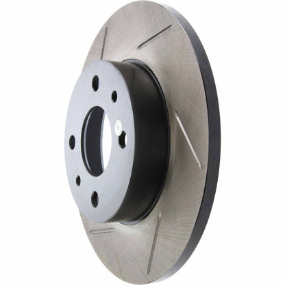 StopTech Sport Slotted Brake Rotor; Front And Rear Left