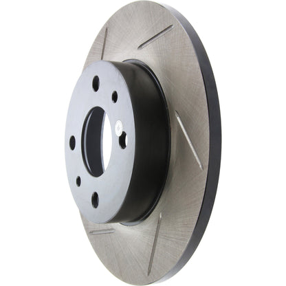 StopTech Sport Slotted Brake Rotor; Front And Rear Left