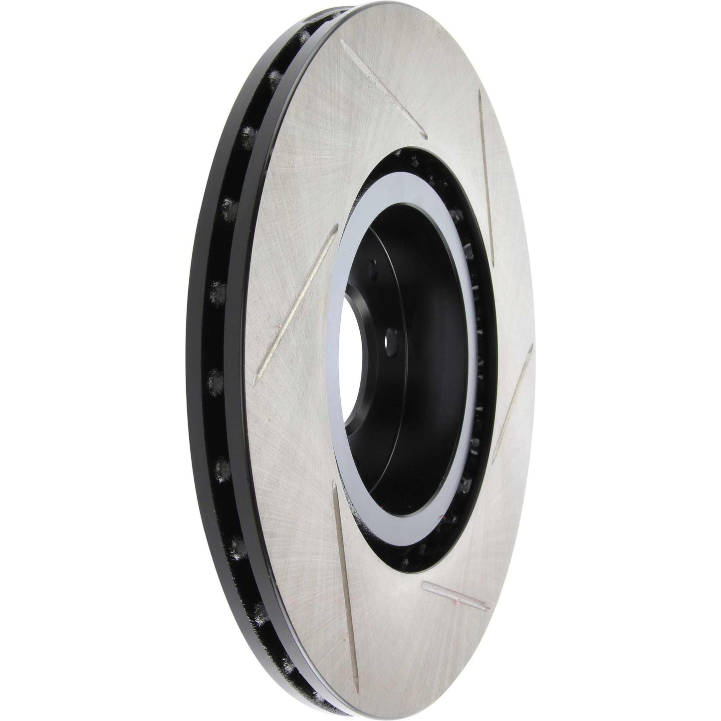 StopTech Slotted Sport Front Left Cryo Brake Rotor 12-16 Fiat 500 Abarth 126.04004CSL