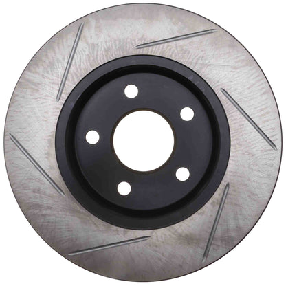 StopTech Sport Slotted Brake Rotor; Rear Left
