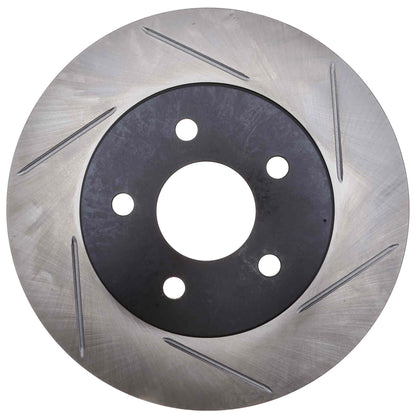 StopTech Sport Slotted Brake Rotor; Rear Left