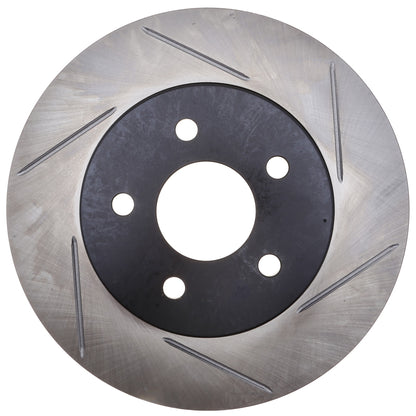 StopTech Sport Slotted Brake Rotor; Rear Left