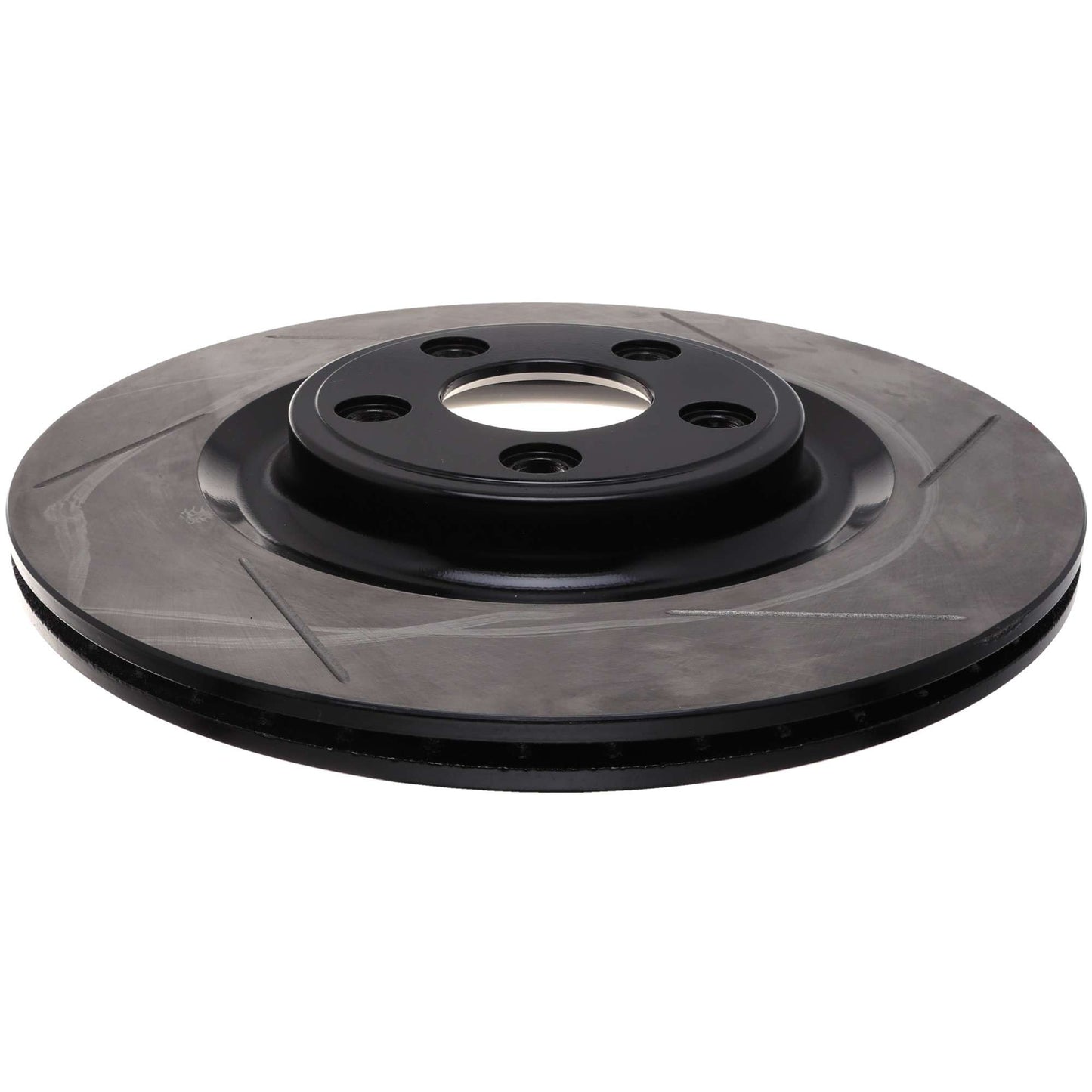 StopTech Sport Slotted 14-18 Jaguar F-Type Rear Left Slotted Rotor 126.20032SL
