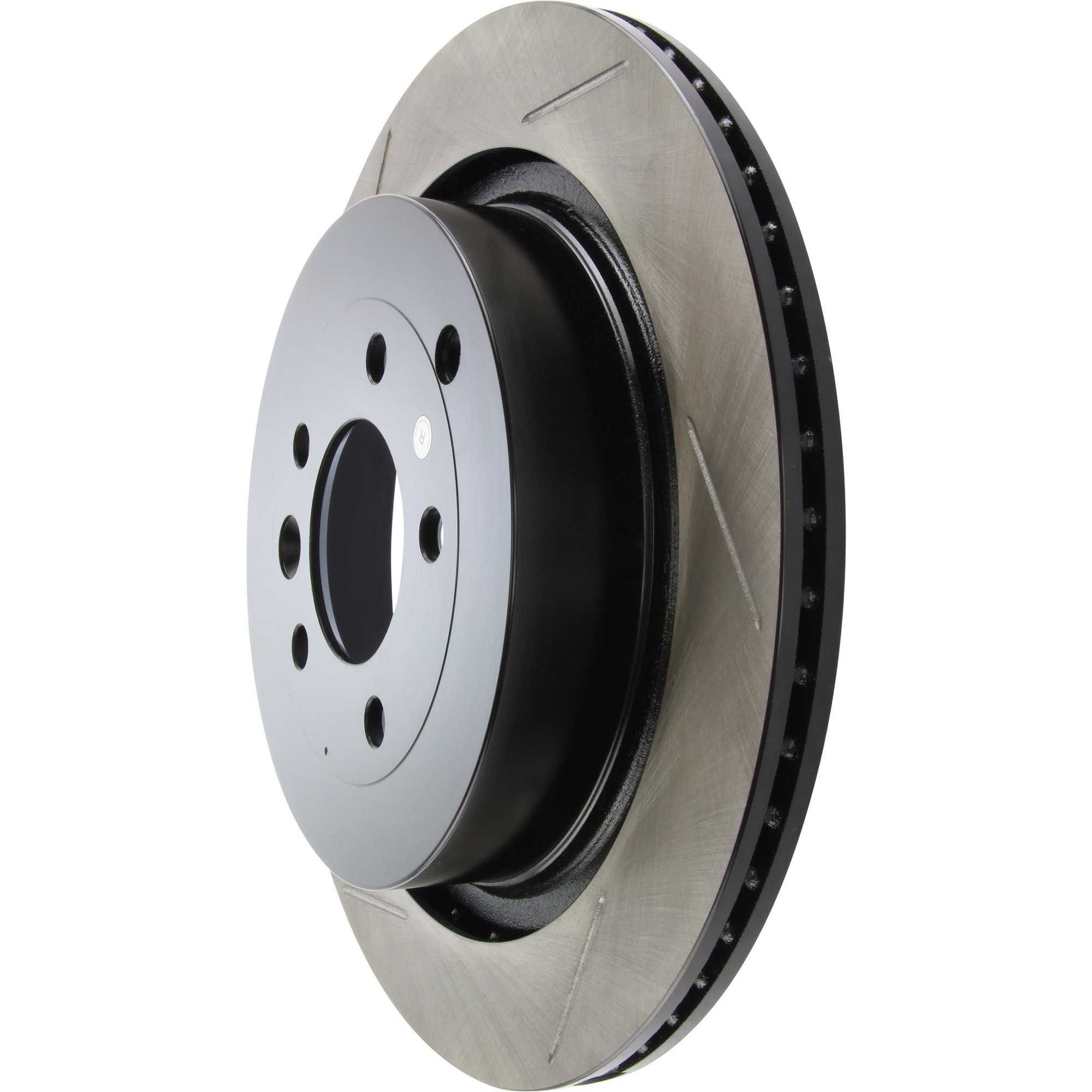 StopTech Sport Slot 10-16 Land Rover LR4 Cryo Slotted Right Rear Rotor 126.22010CSR