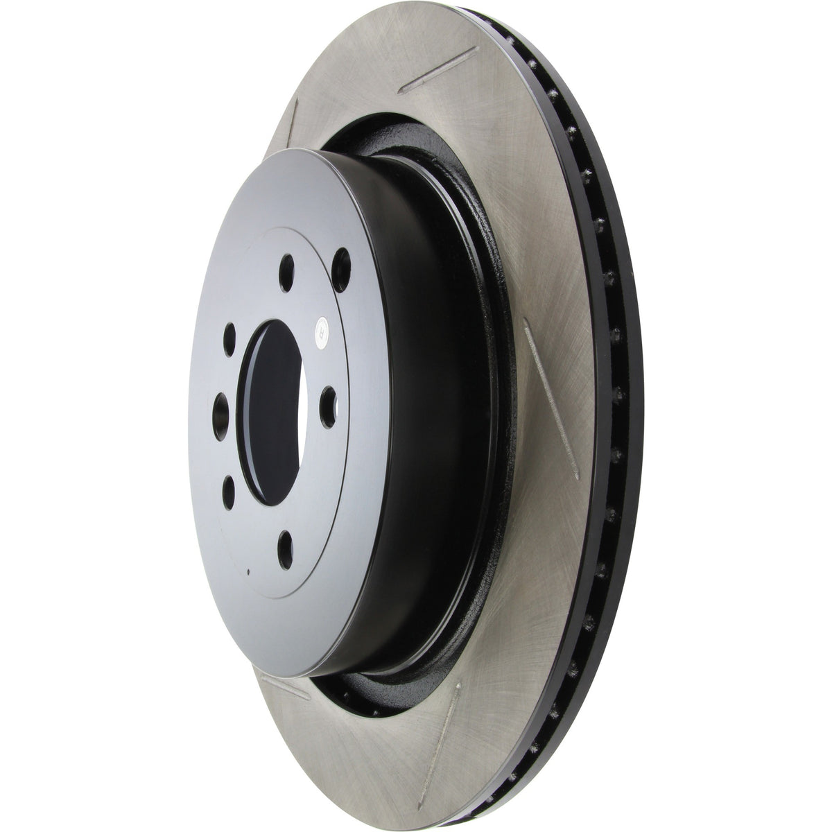 StopTech Sport Slotted Brake Rotor; Rear Left