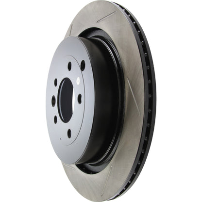 StopTech Sport Slotted Brake Rotor; Rear Left