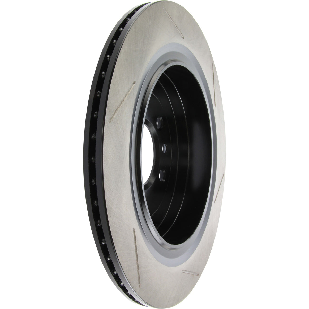 StopTech Sport Slotted Brake Rotor; Rear Left
