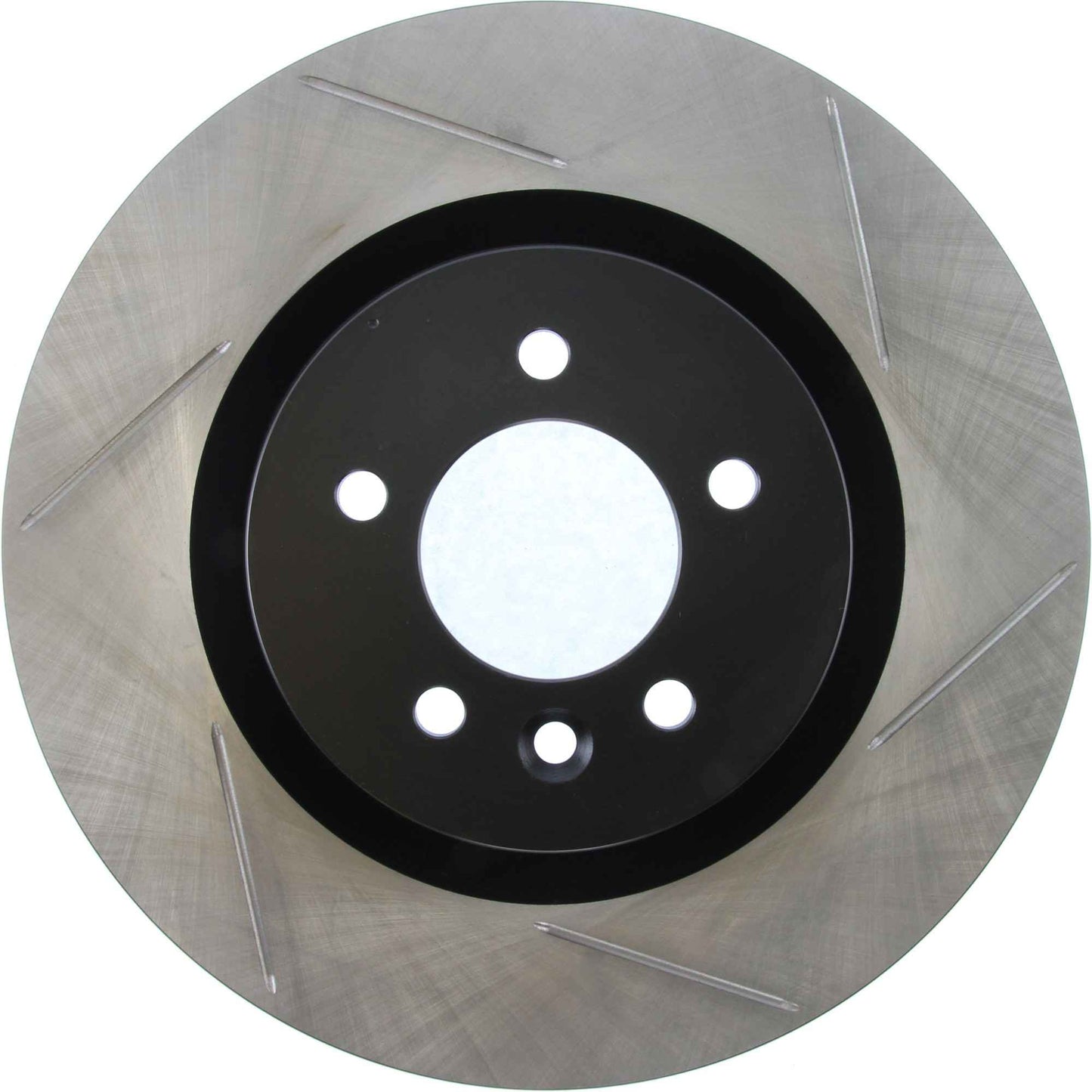 StopTech Power Slot 10-12 Land Rover LR4 / 06-09 Range Rover Sport S/C Left Front Slotted Rotor 126.22011SL