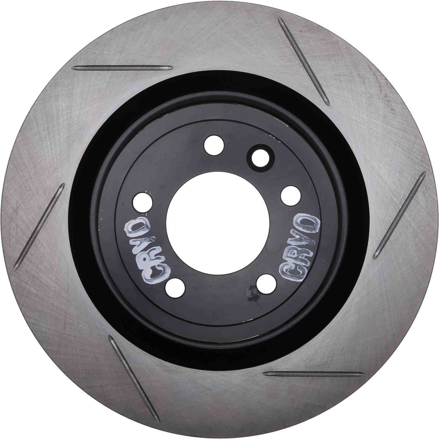 StopTech 17-18 Land Rover Discovery Cryo Slotted Rear Left Sport Brake Rotor 126.22027CSL