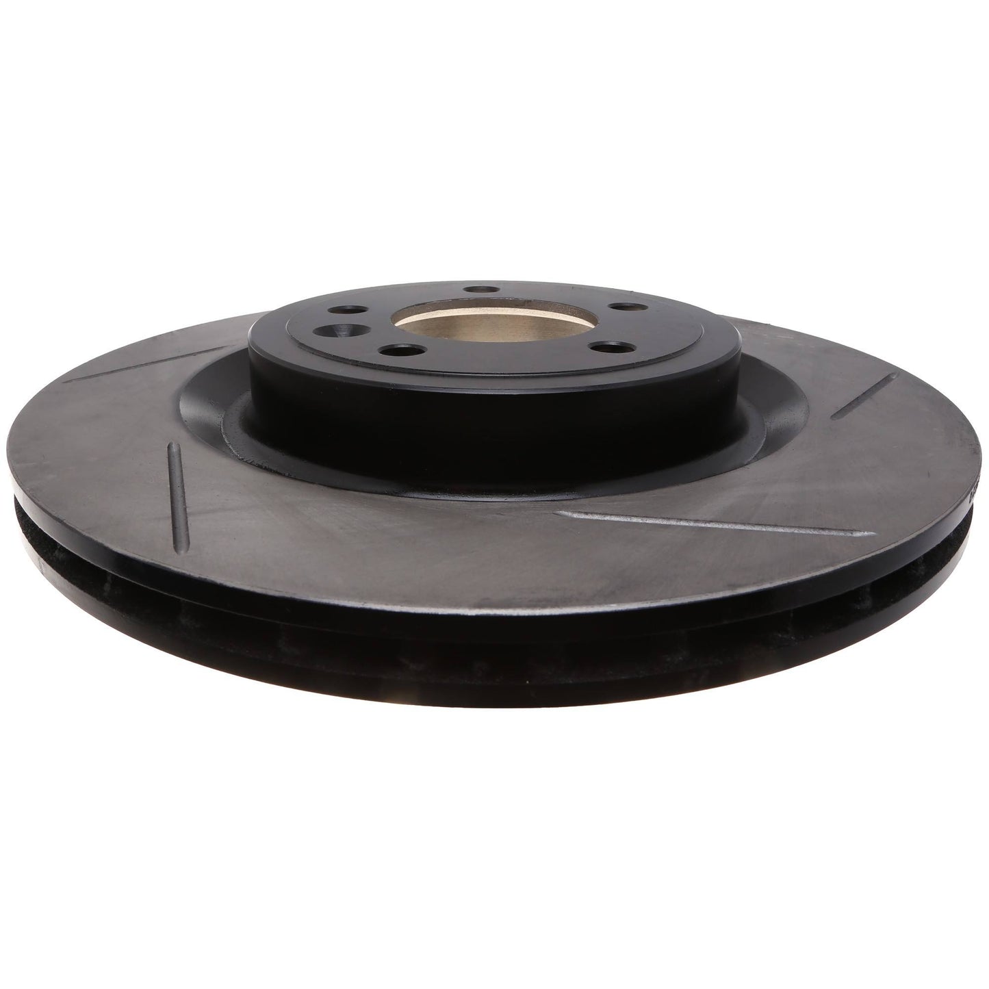 StopTech Sport Slotted Brake Rotor; Rear Left