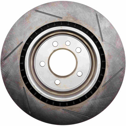 StopTech Sport Slotted 14-17 Land Rover Range Rover Sport Rear Right Rotor 126.22027SR