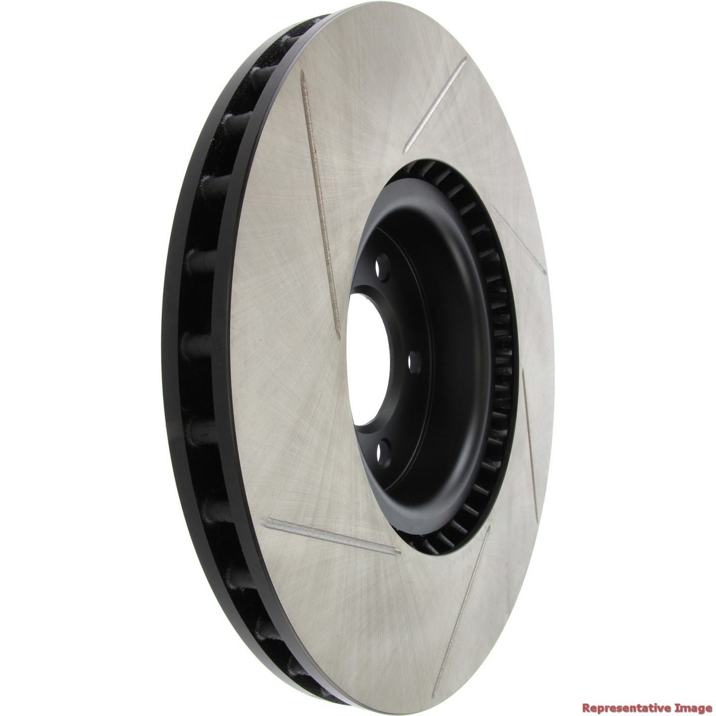 Stoptech 2020 Land Rover Defender 110/18-20 Range Rover Sport Front Left Sport Slotted Rotor 126.22032SL