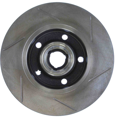 StopTech Sport Slotted Brake Rotor; Rear Left