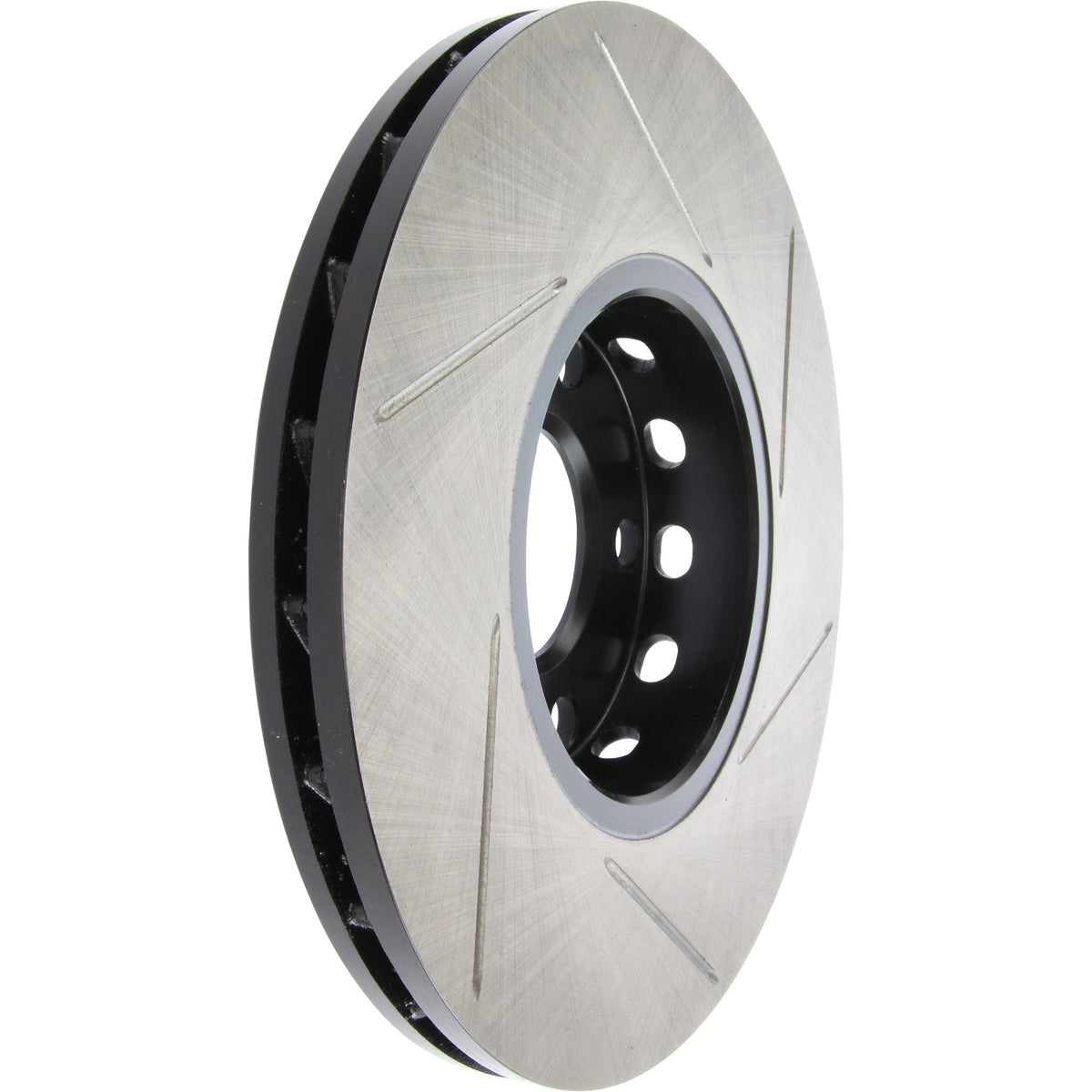 StopTech Sport Slotted Brake Rotor; Front Left
