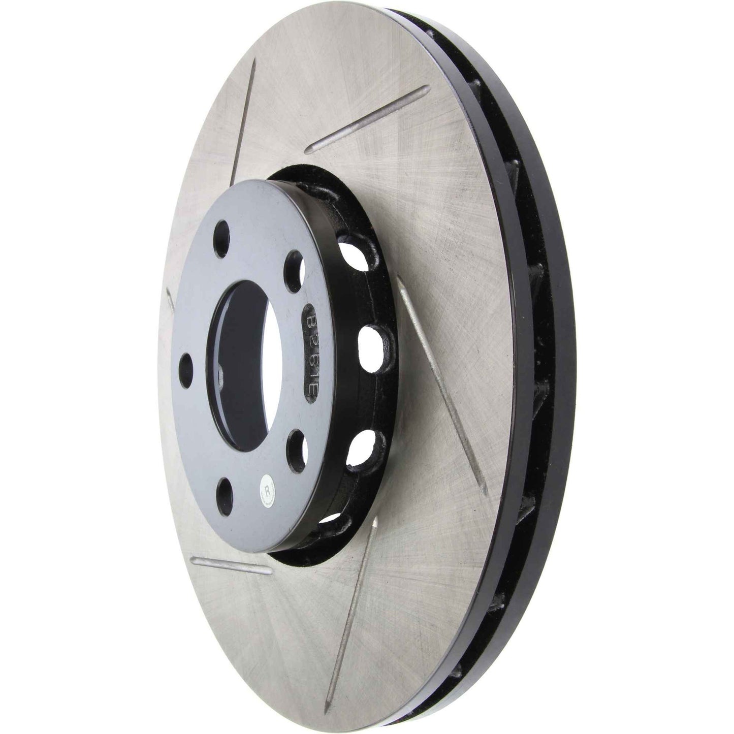 StopTech Sport Slotted Brake Rotor; Front Right