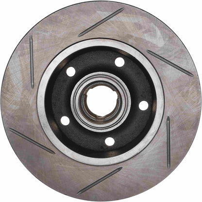 StopTech Sport Slotted Brake Rotor; Rear Left