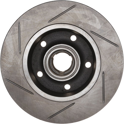 StopTech Sport Slotted Brake Rotor; Rear Left