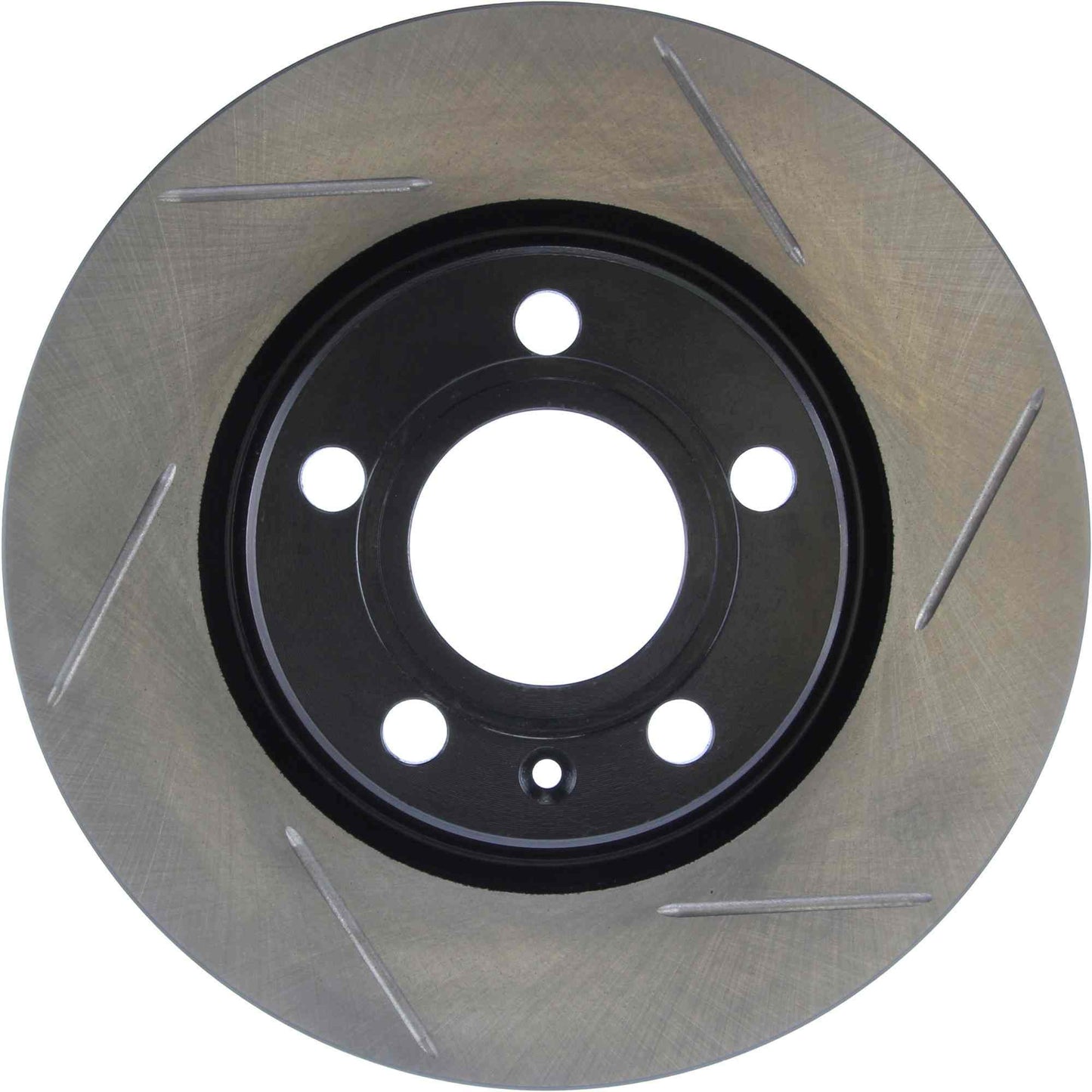 StopTech Sport Slotted Brake Rotor; Front And Rear Left