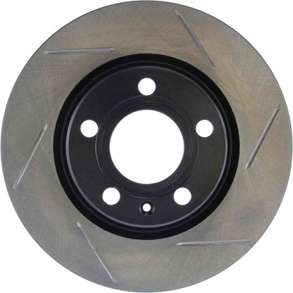 StopTech Sport Slotted Brake Rotor; Front And Rear Left