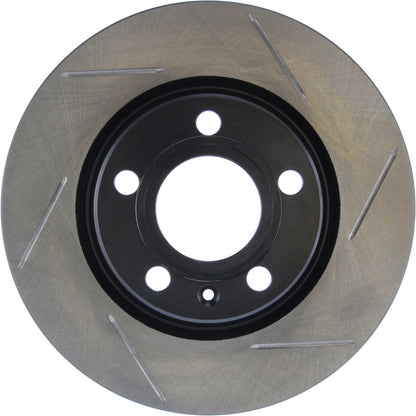 StopTech Sport Slotted Brake Rotor; Front And Rear Left