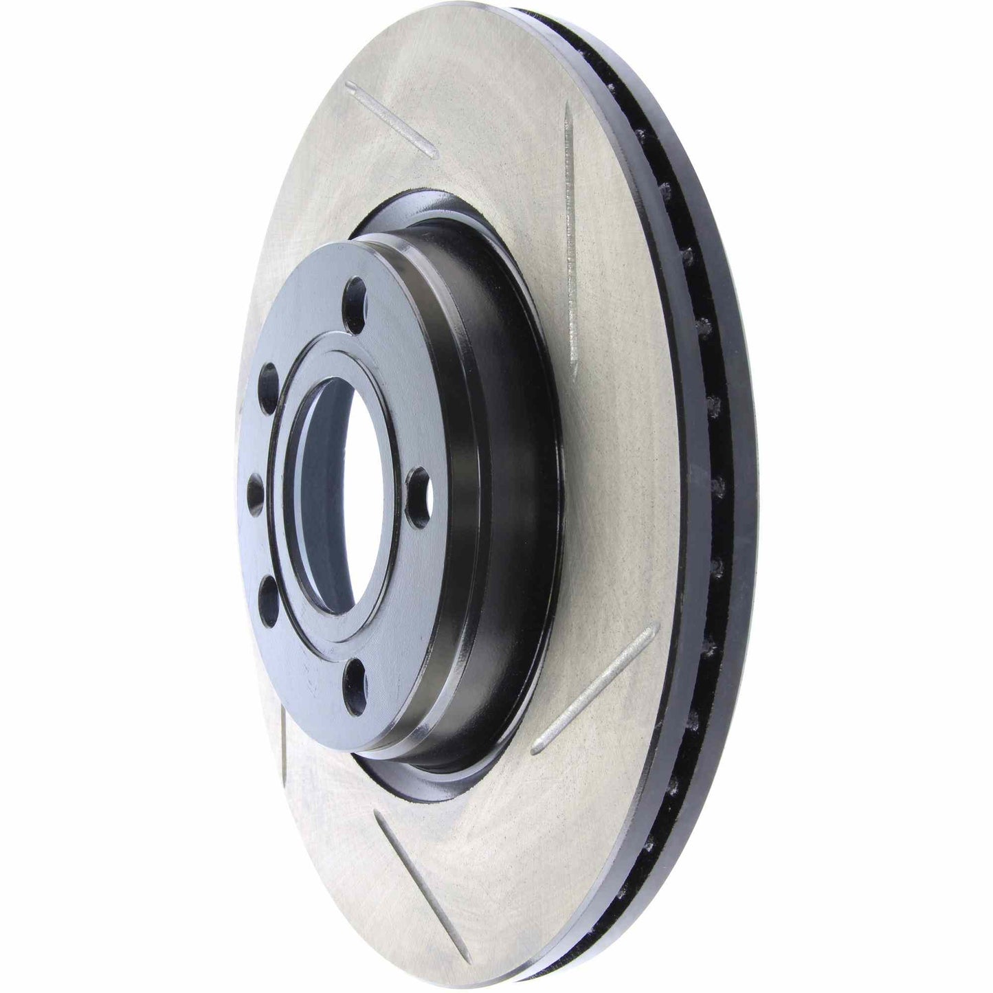 StopTech Sport Slotted Brake Rotor; Front And Rear Left