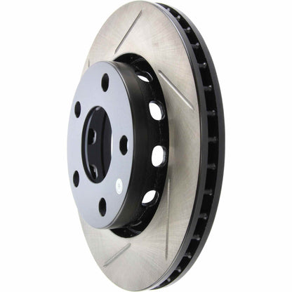 StopTech Sport Slotted Brake Rotor; Rear Left