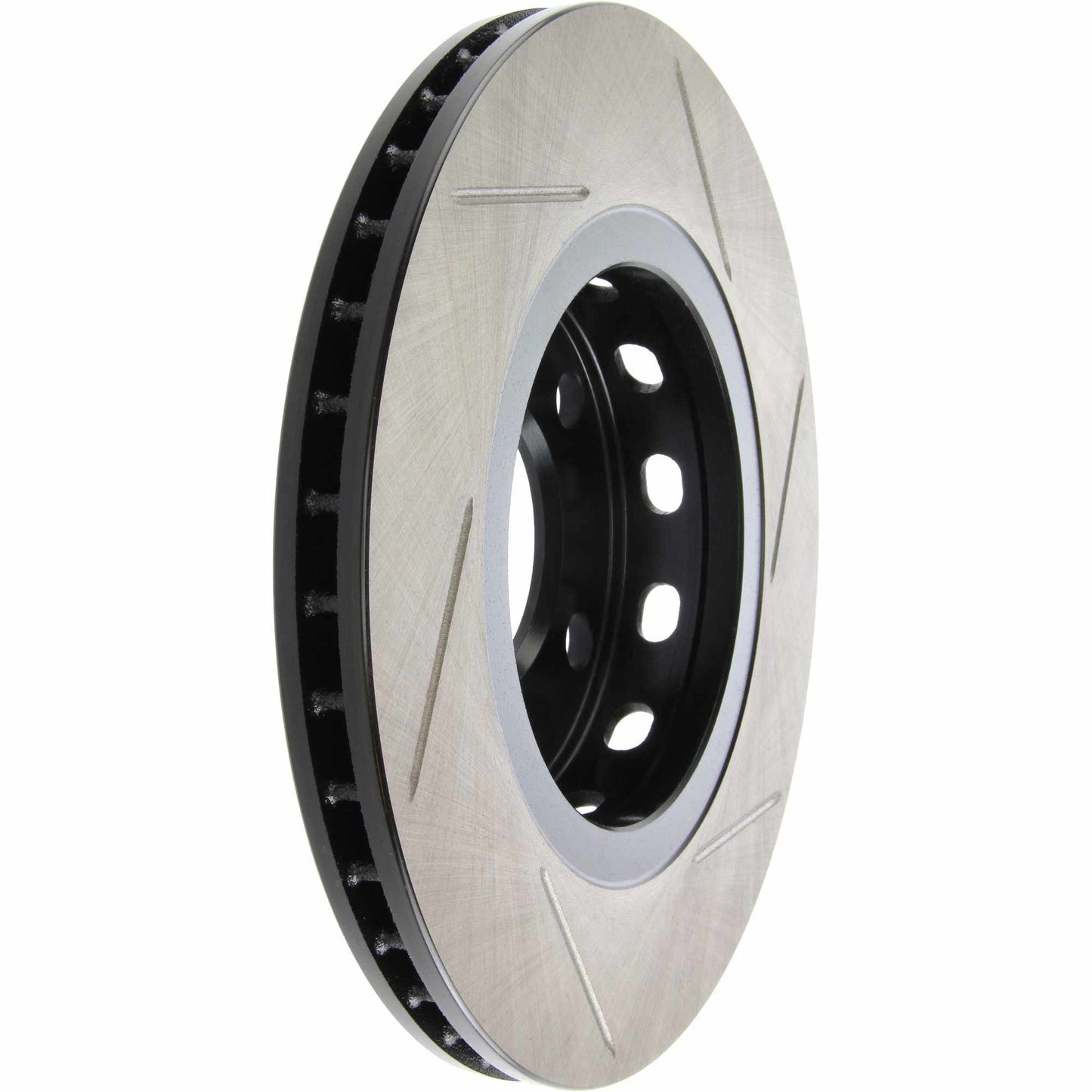 StopTech Sport Slotted Brake Rotor; Rear Left