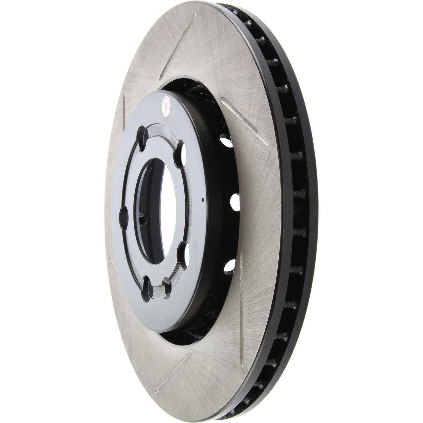 StopTech Sport Slotted Brake Rotor; Rear Left