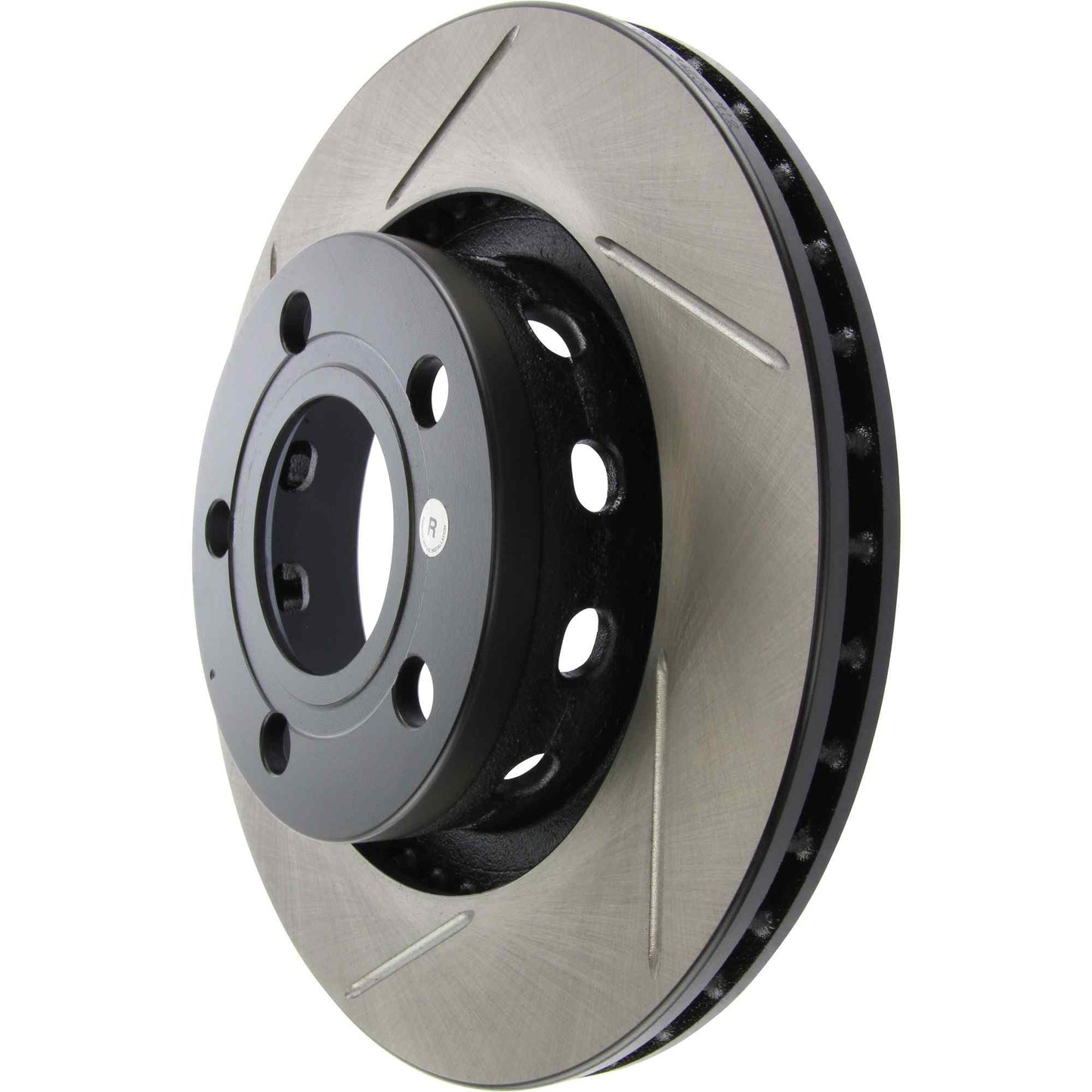 StopTech Sport Slotted Brake Rotor; Rear Left