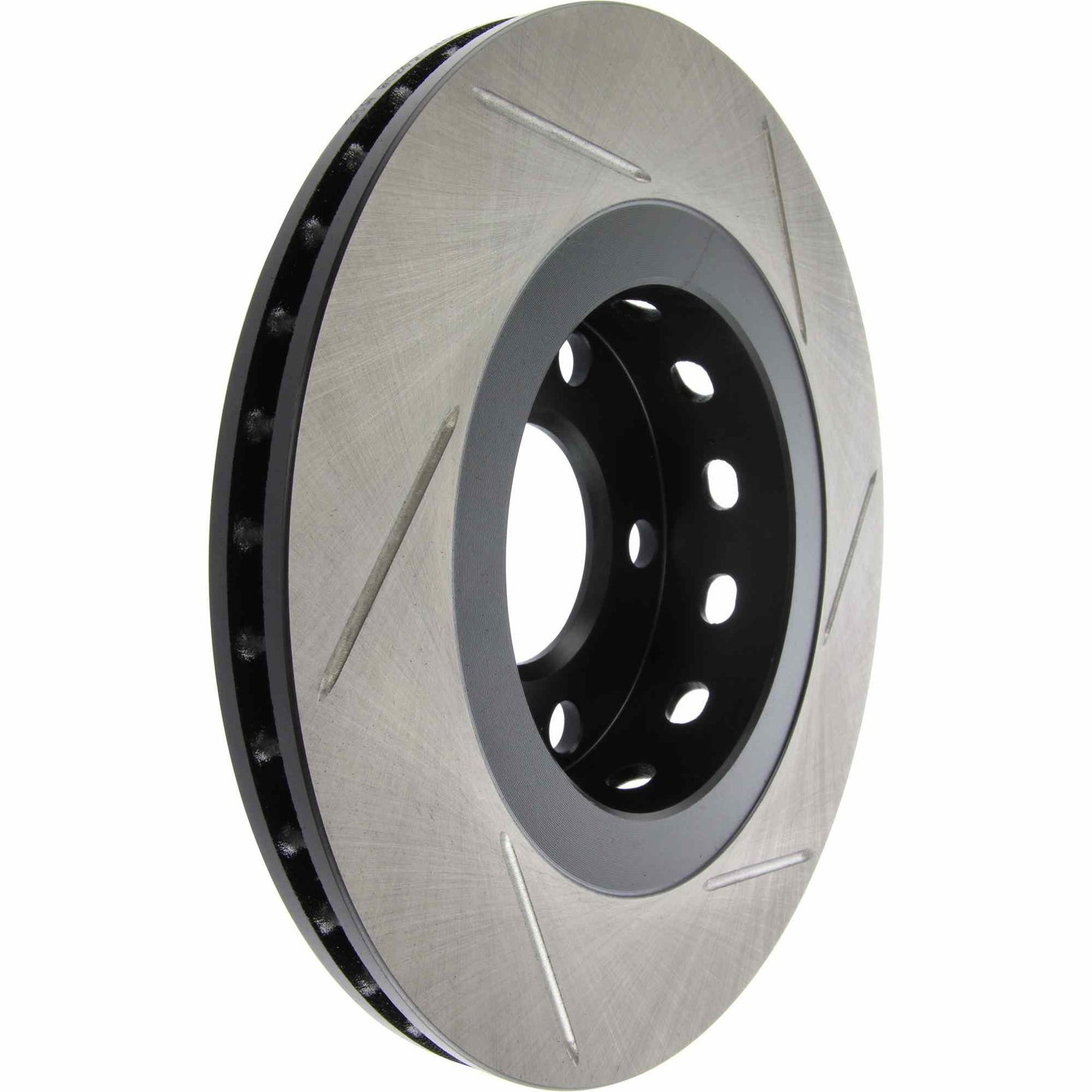 StopTech Sport Slotted Brake Rotor; Rear Left