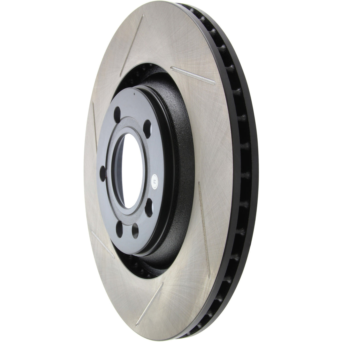 StopTech Sport Slotted Brake Rotor; Rear Left