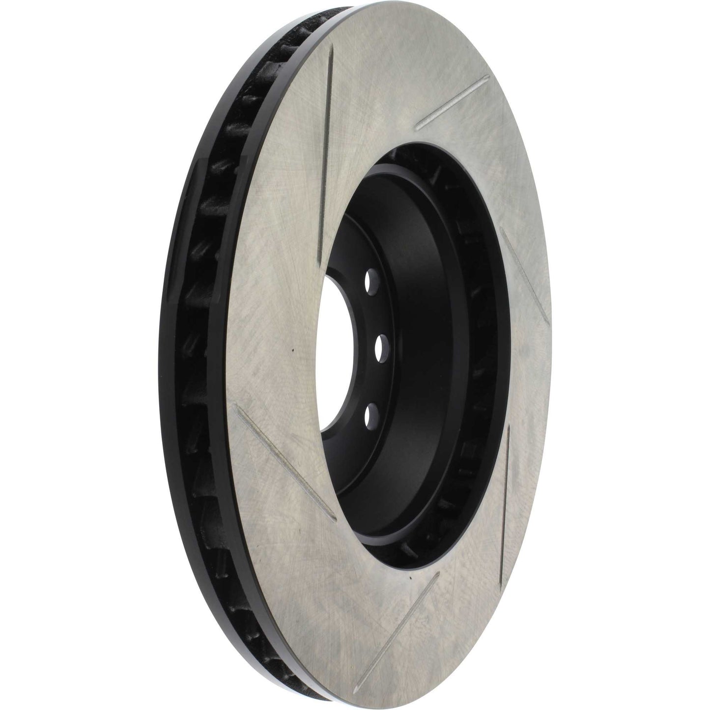 StopTech Power Slot 07-10 Audi Q7 / 03-10 Porsche Cayenne Left Front Slotted Rotor 126.33090SL