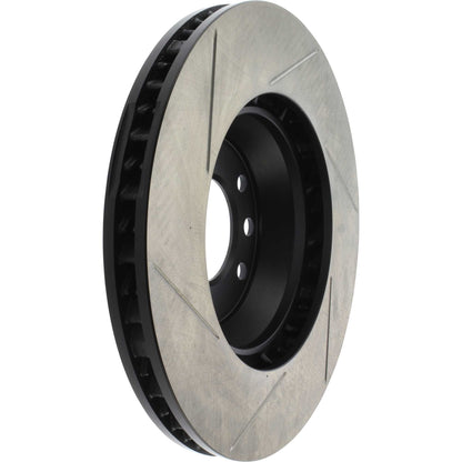StopTech Power Slot 07-10 Audi Q7 / 03-10 Porsche Cayenne Left Front Slotted Rotor 126.33090SL