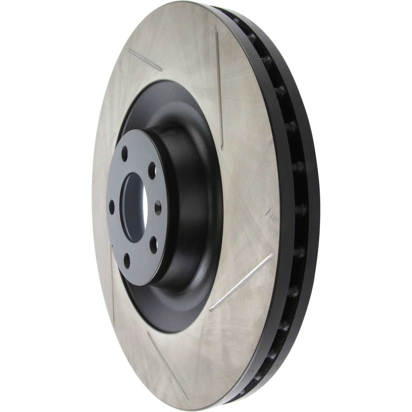 StopTech Sport Slotted Brake Rotor; Front Left