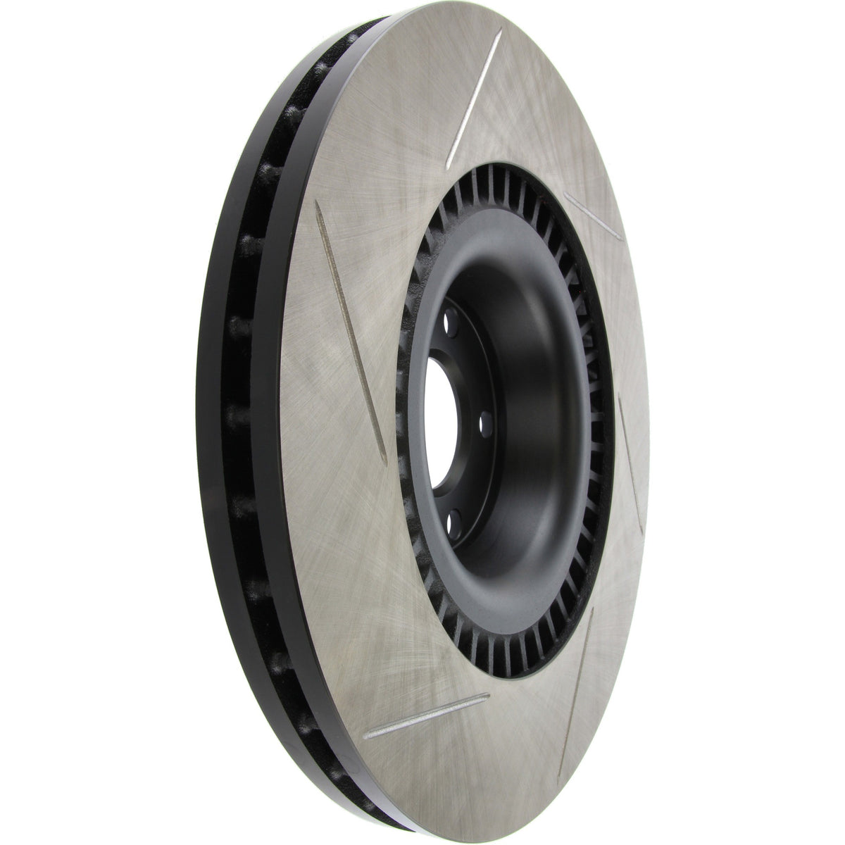 StopTech Sport Slotted Brake Rotor; Front Left