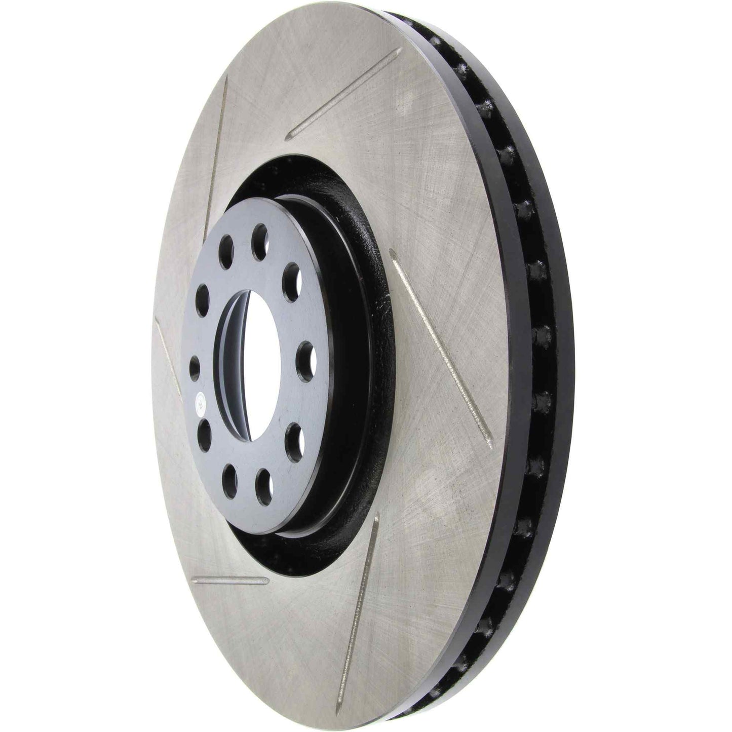 StopTech Audi 01-06 Allroad/05-09 A4/ 6/99-04 A6/99-02 S4 Front Right Cryo Slotted Rotor 126.33096CSR